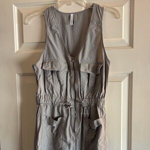 🆕 Love Tree Sleeveless Gray Jumpsuit
